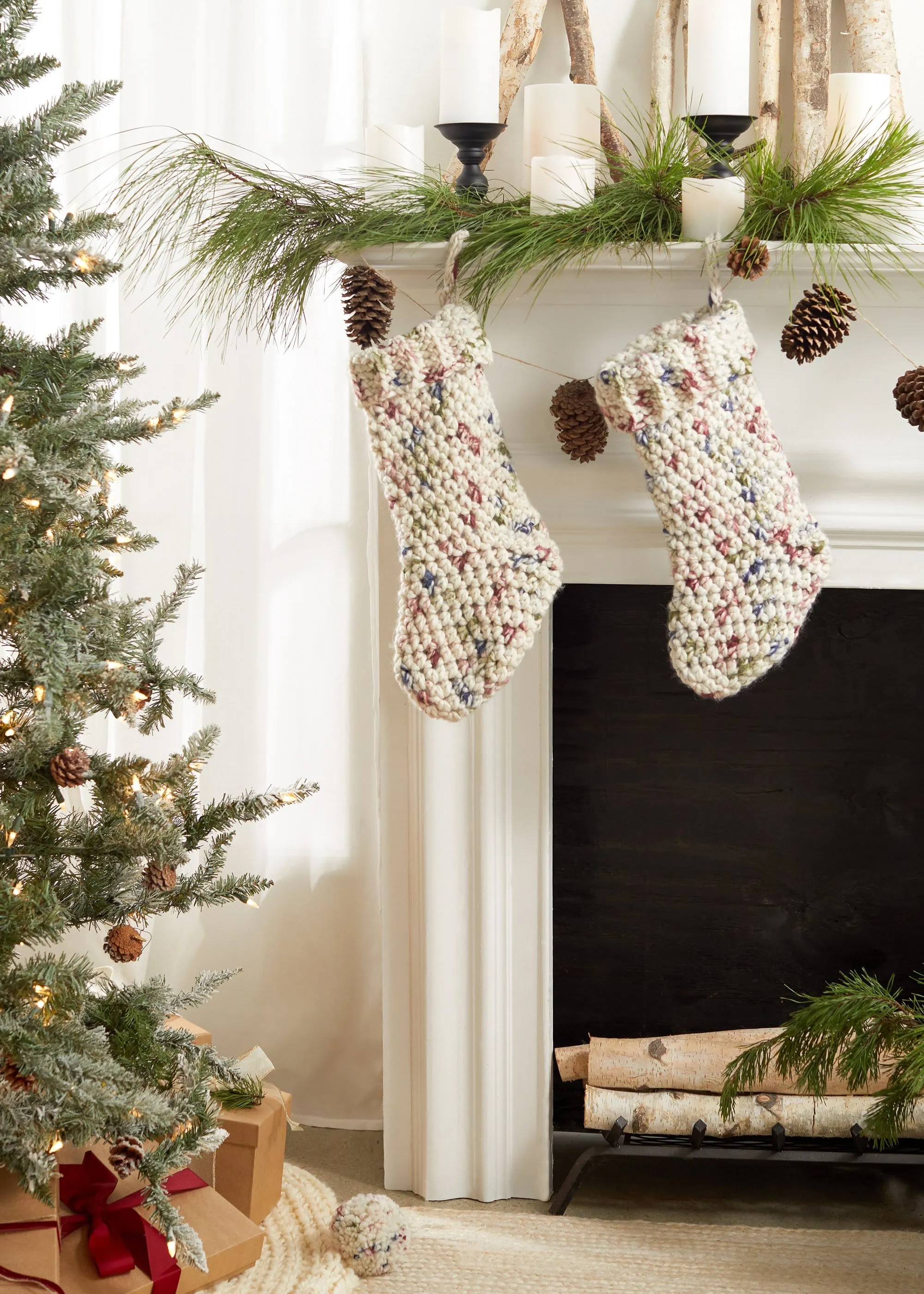 Fireside Crochet Stocking