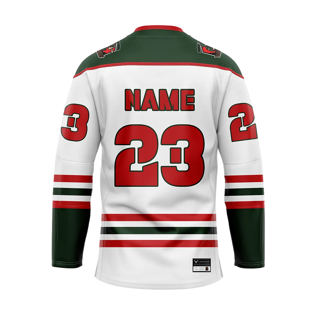 Fort Moore Marauders White Jersey Customized