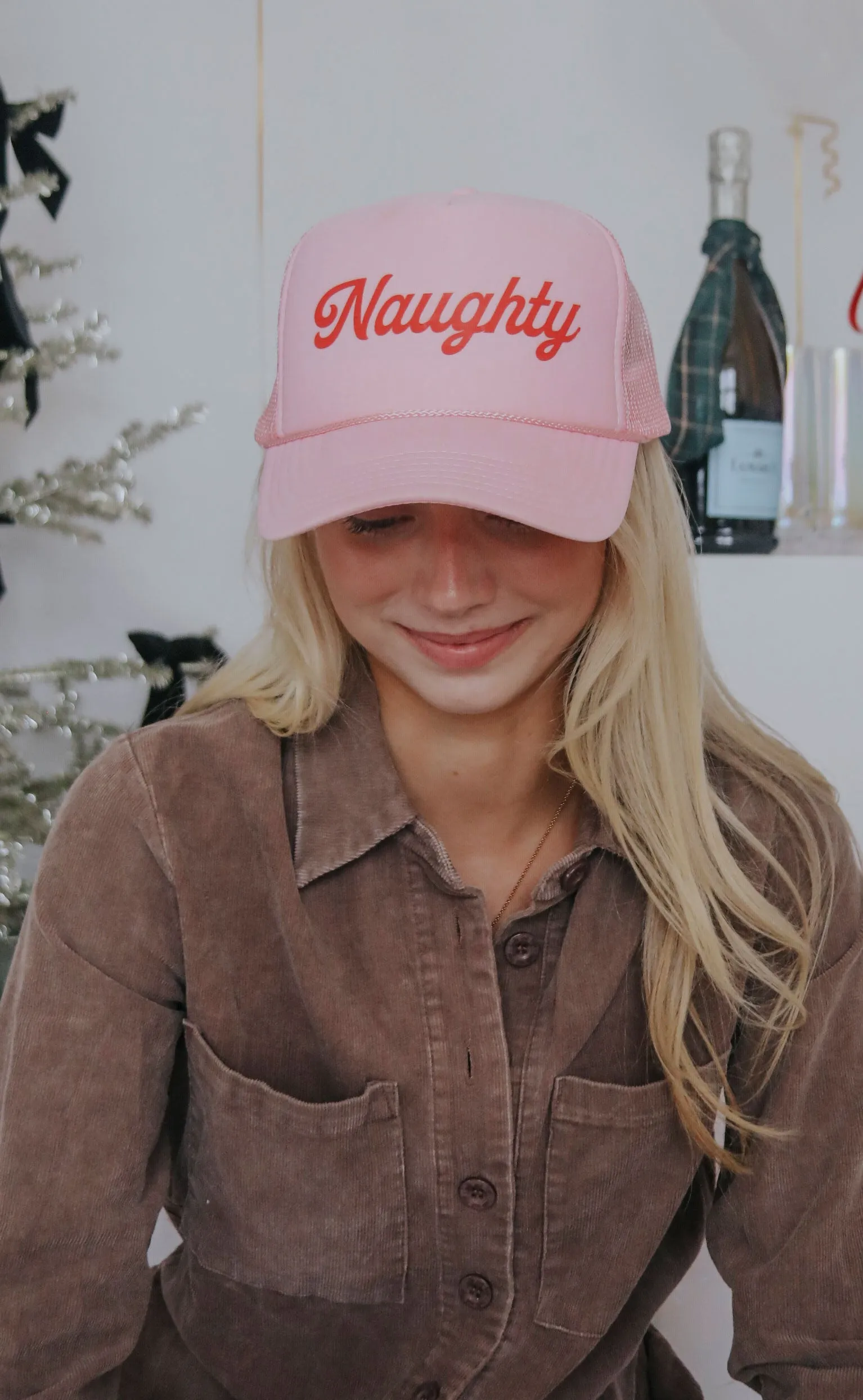 friday   saturday: naughty trucker hat