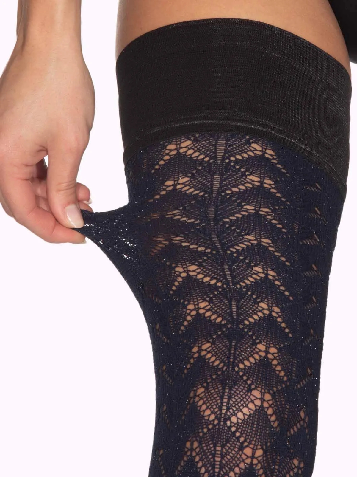 GIADA Art Deco Thigh Highs