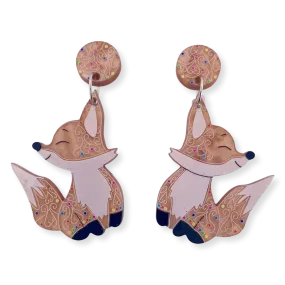 Ginger the Fox 🦊 - earrings