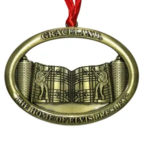 Graceland Gates Oval Ornament