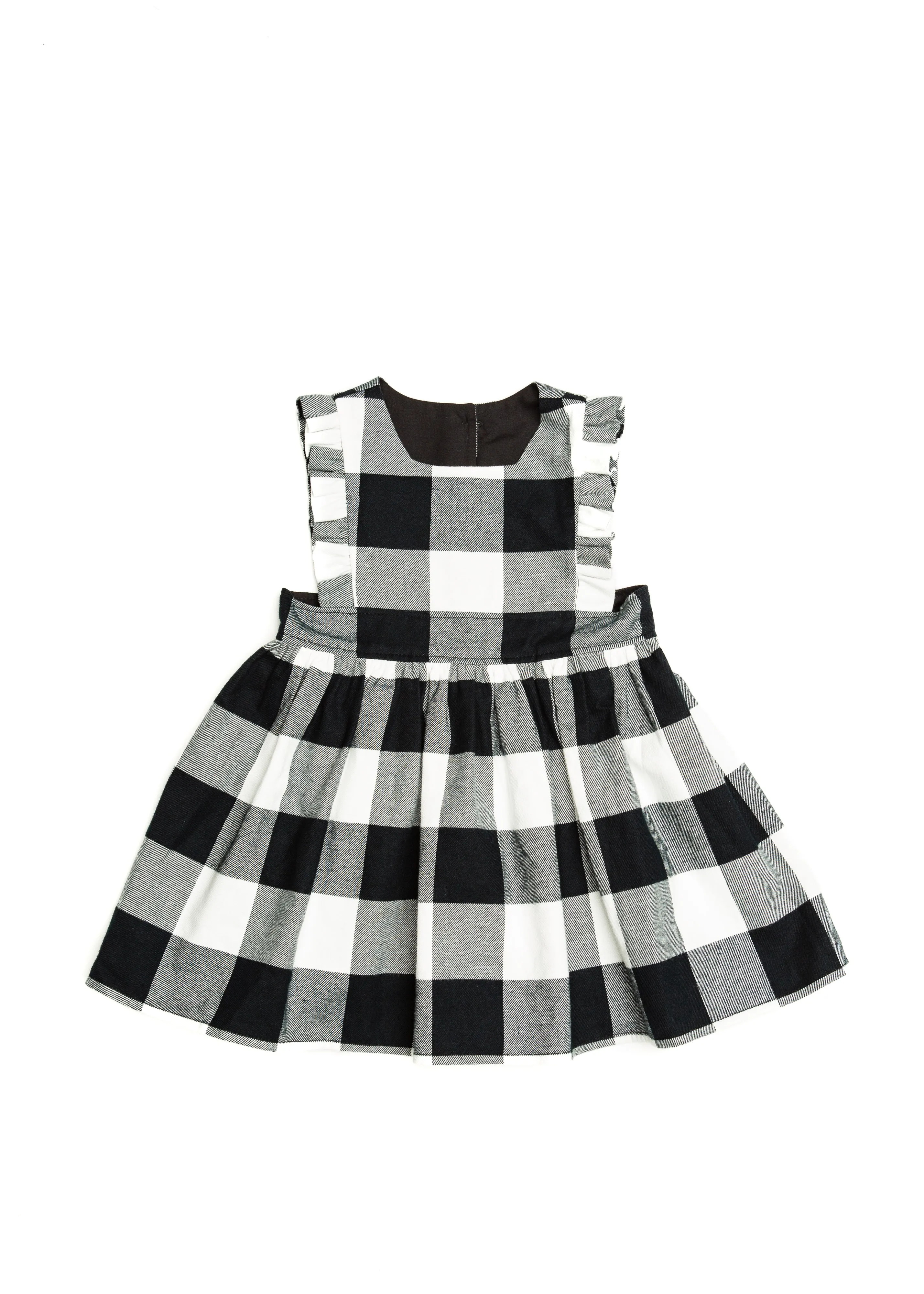 Harper Pinafore in Buffalo Plaid