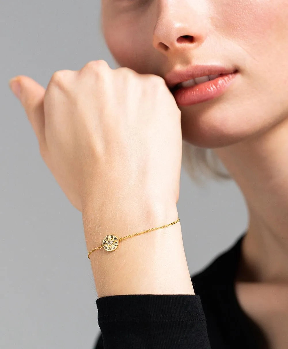 Hilla Bracelet 18ct Gold Plated