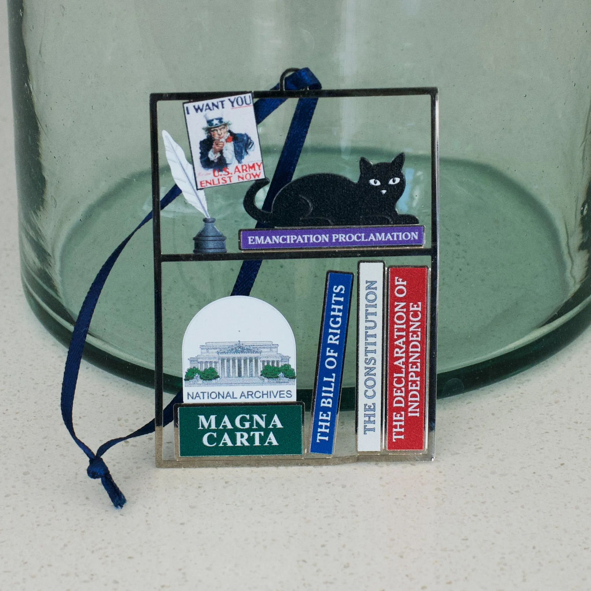 Icons of the Archives Keepsake Ornament