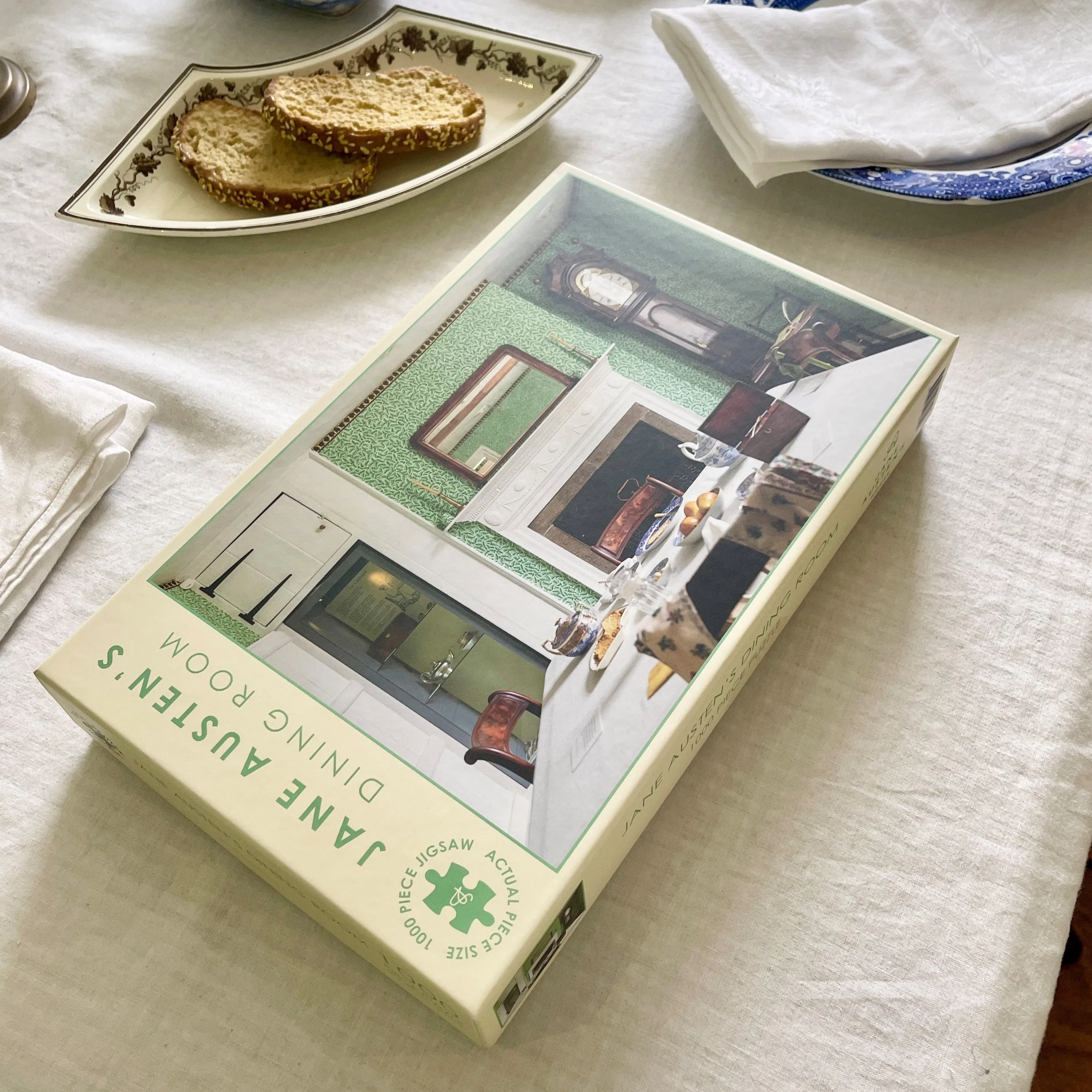 Jane Austen's House Exclusive Jigsaw - Dining room