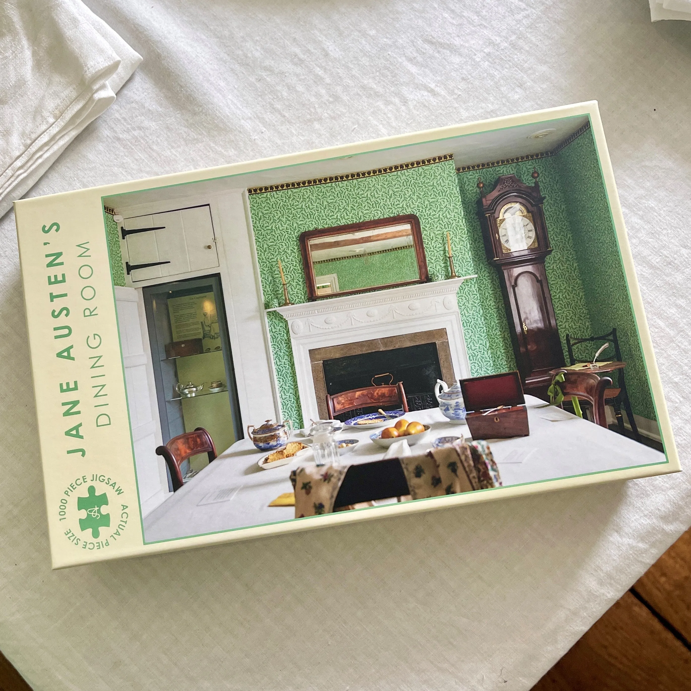 Jane Austen's House Exclusive Jigsaw - Dining room