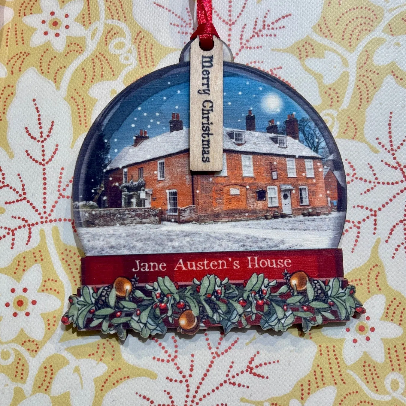 Jane Austen's House 'Snowglobe' Decoration