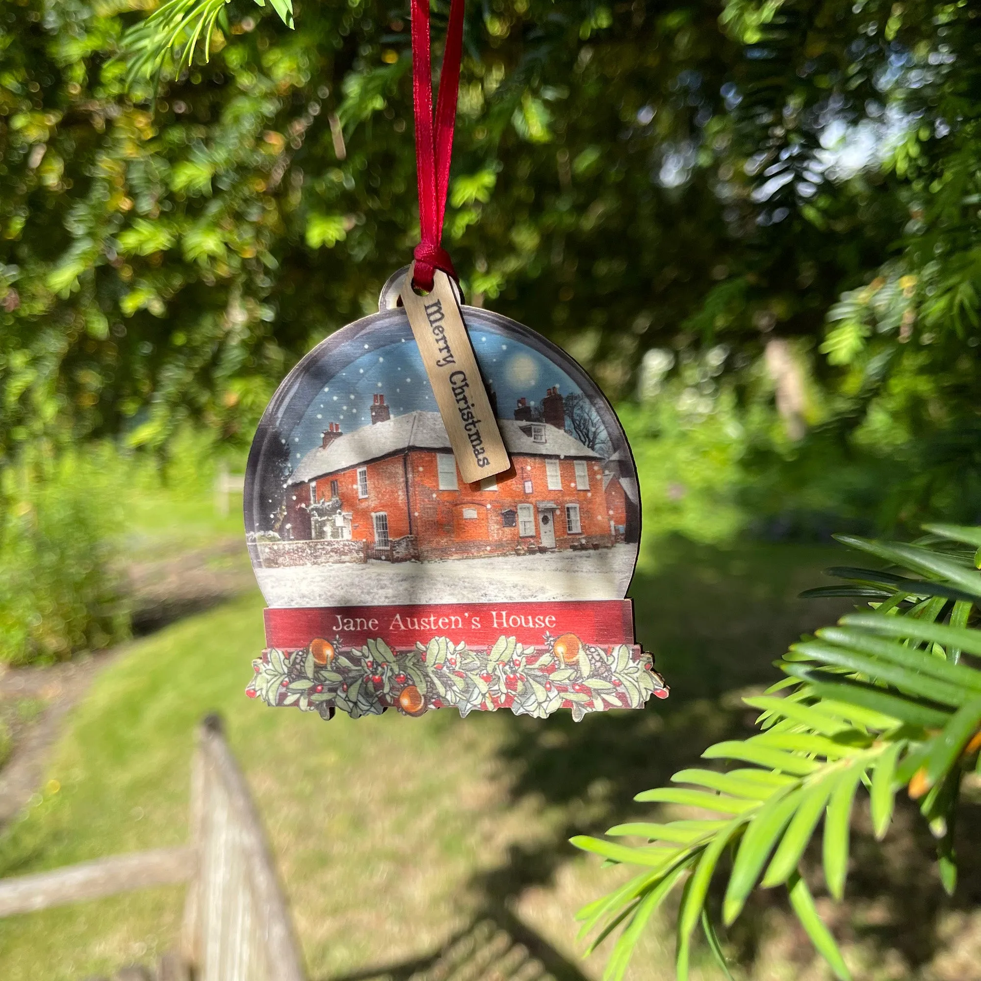 Jane Austen's House 'Snowglobe' Decoration