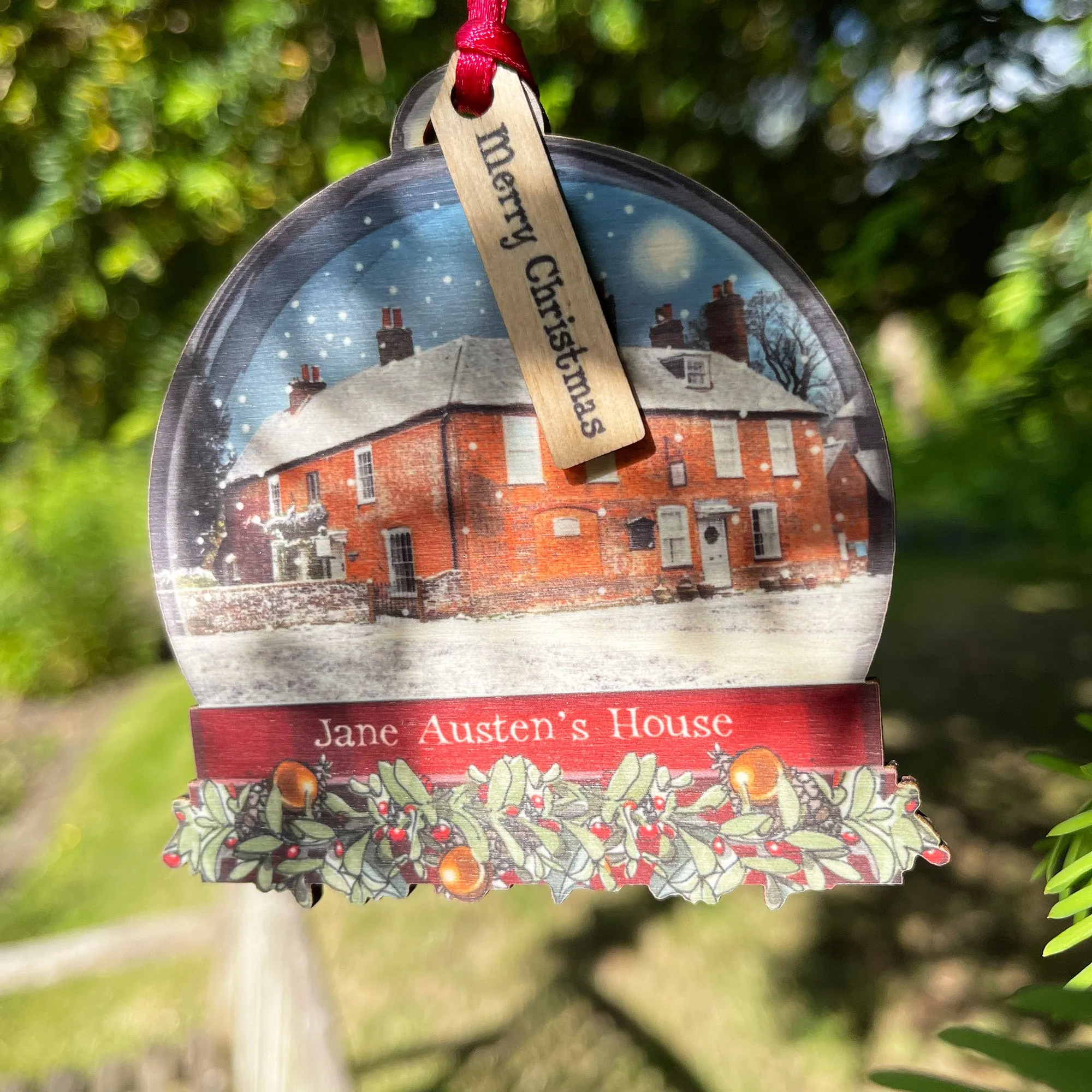 Jane Austen's House 'Snowglobe' Decoration