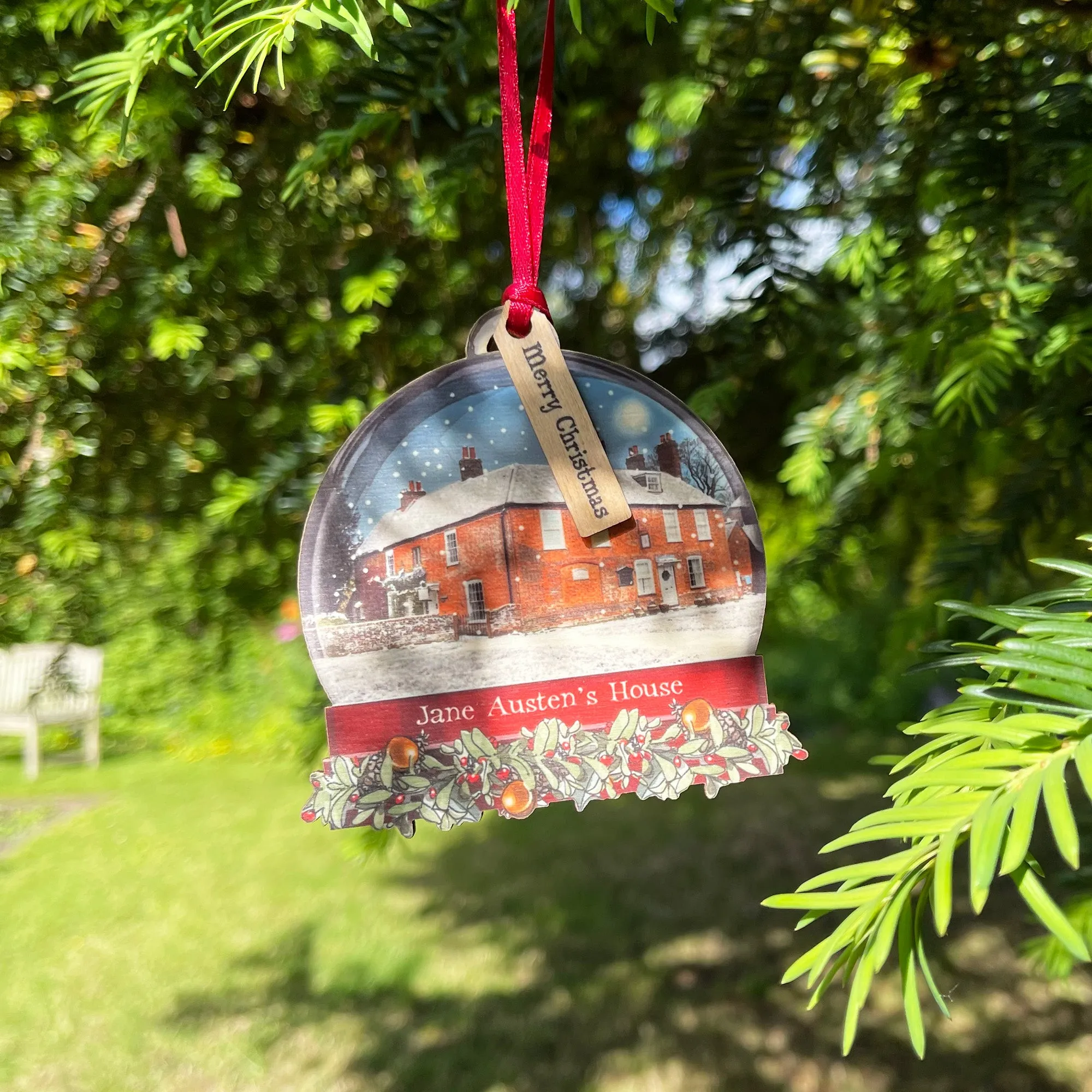 Jane Austen's House 'Snowglobe' Decoration