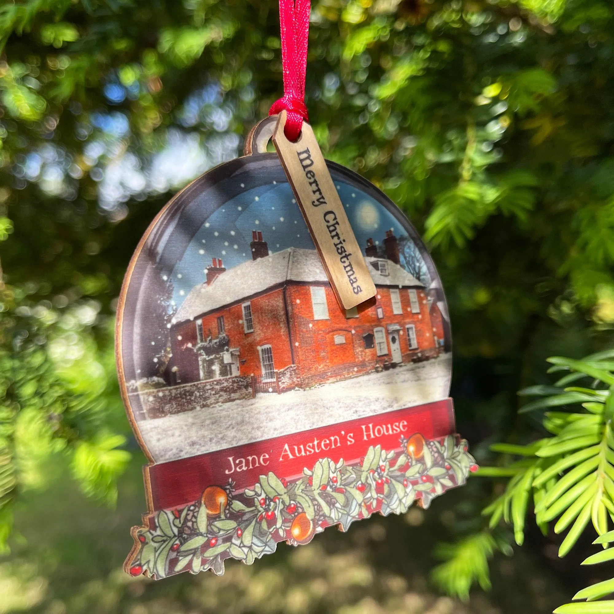 Jane Austen's House 'Snowglobe' Decoration