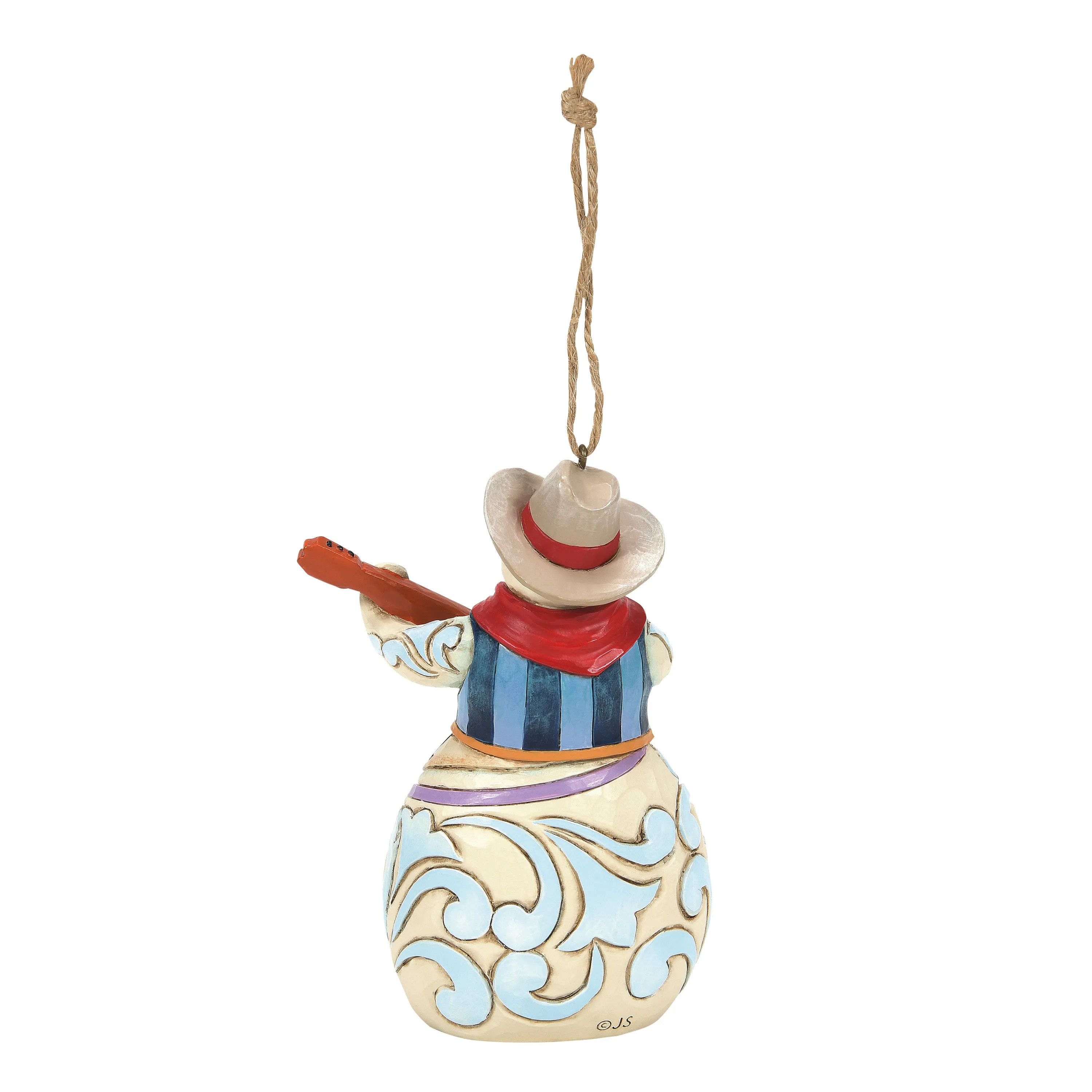 Jim Shore Graceland Snowman Ornament