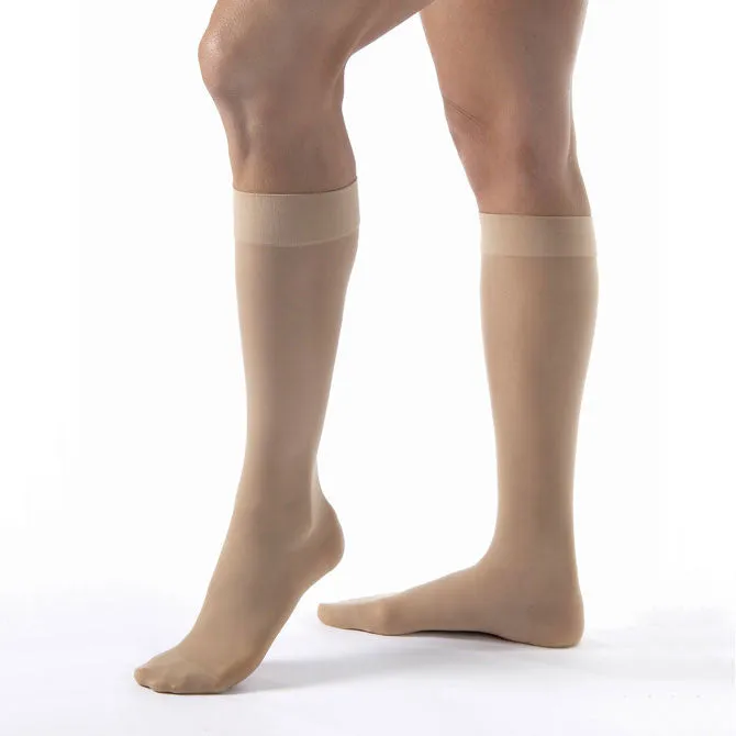 Jobst UltraSheer Closed Toe Knee Highs - 30-40 mmHg