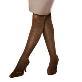 Jobst Ultrasheer Diamond Pattern Closed Toe Pantyhose - 20-30 mmHg