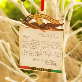 Juneteenth Ornament