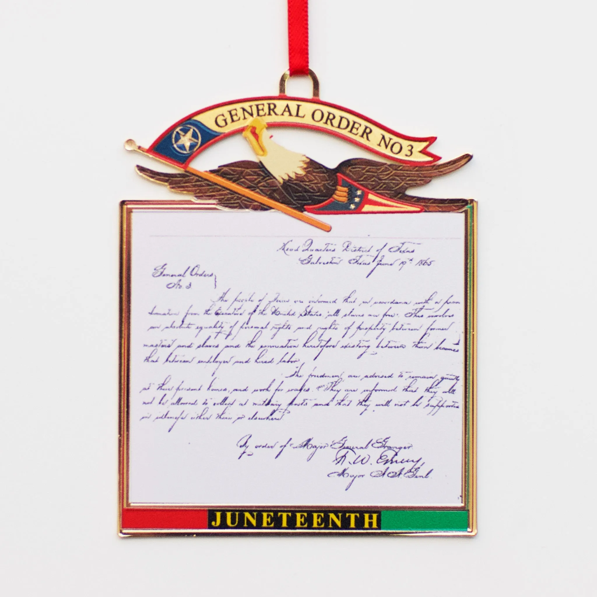 Juneteenth Ornament