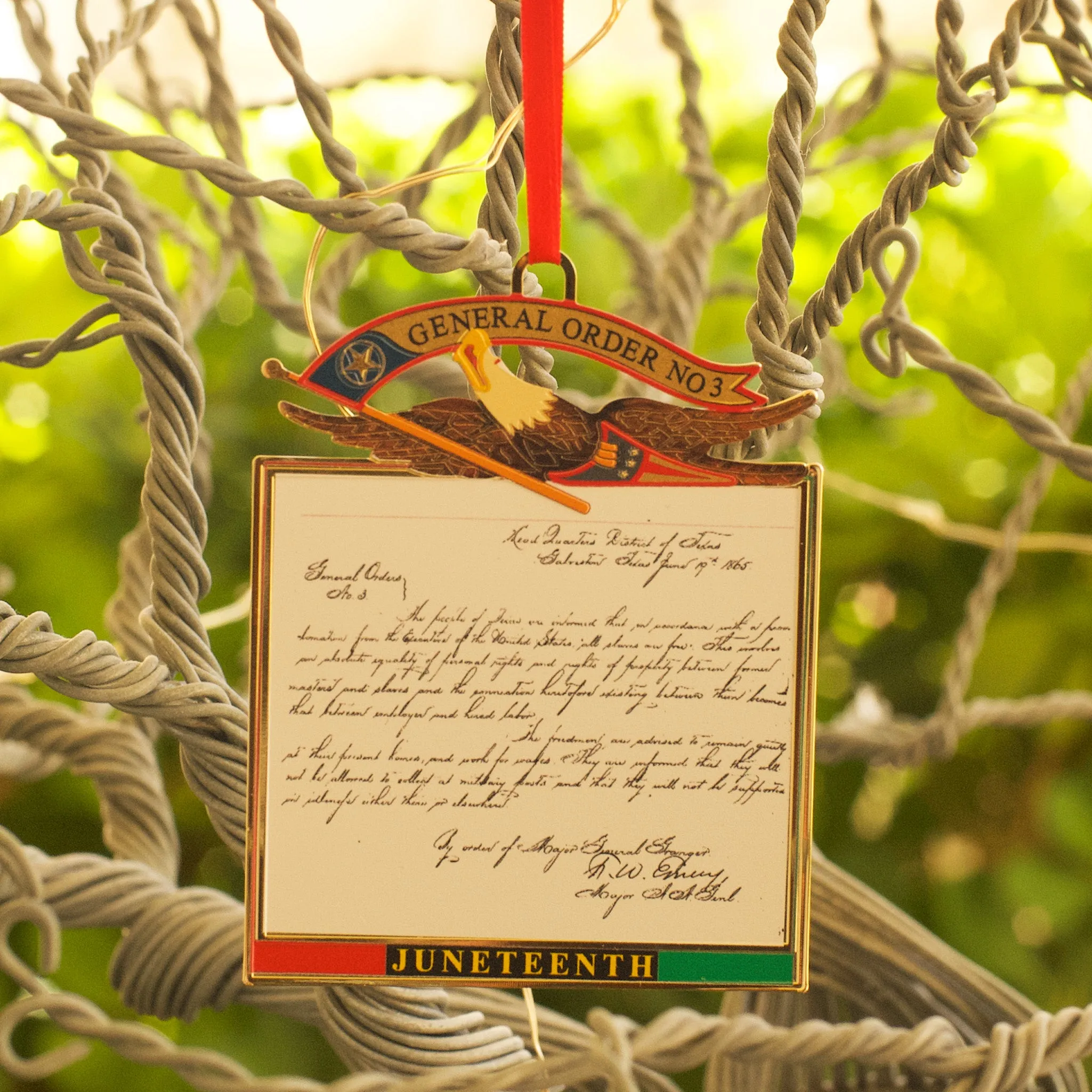 Juneteenth Ornament