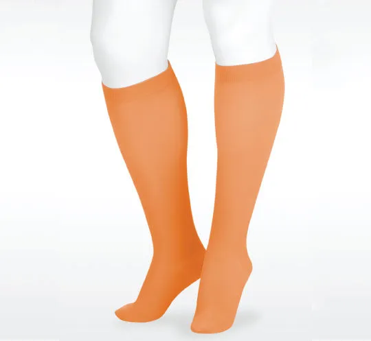 Juzo Dynamic Max Knee High 30-40 mmHg w/ 5 cm Silicone Band, Trend Colors