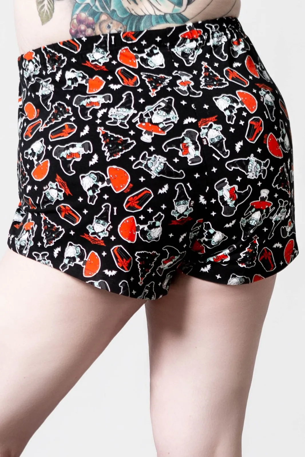 Killstar Gnomies PJ Shorts Christmas