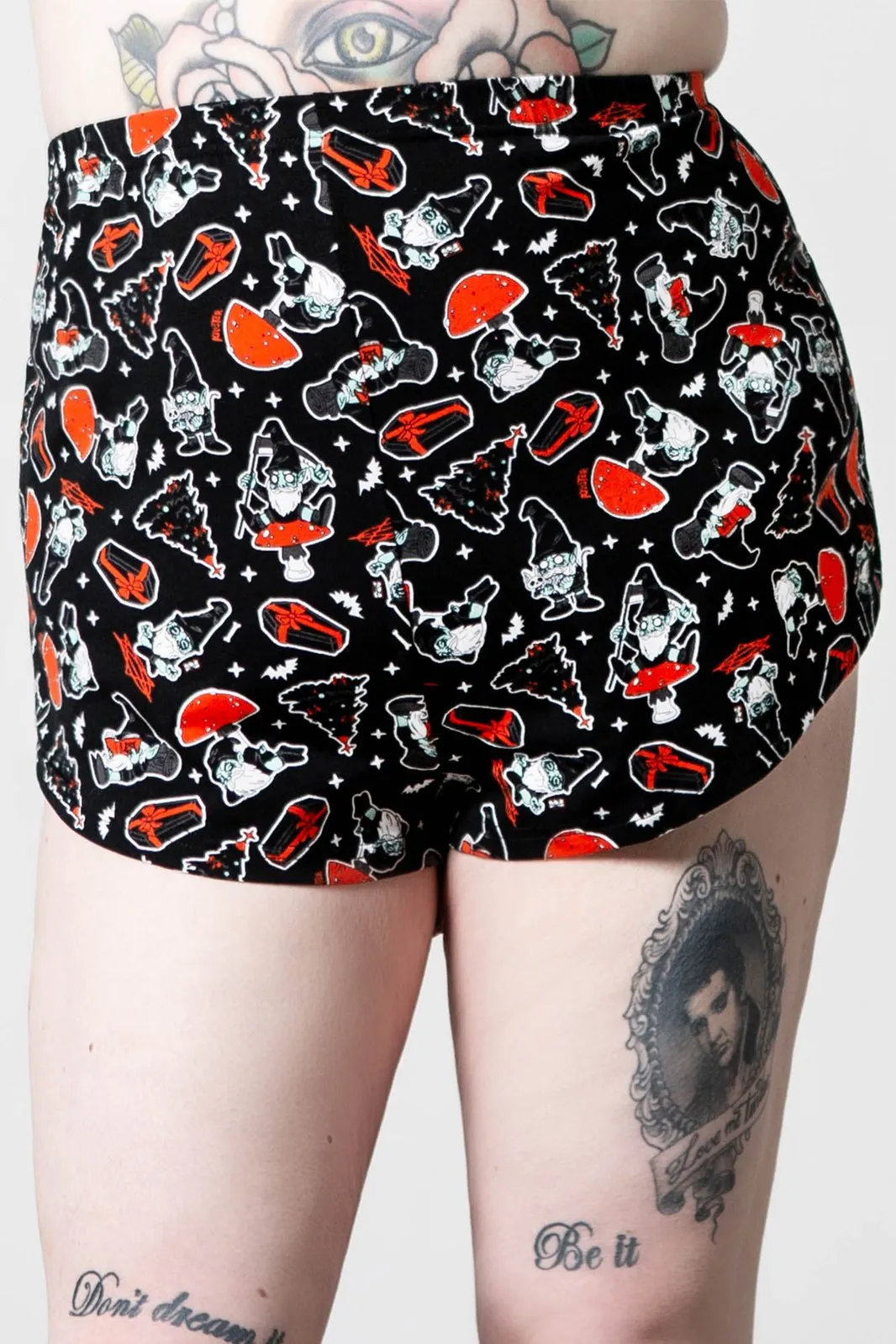 Killstar Gnomies PJ Shorts Christmas