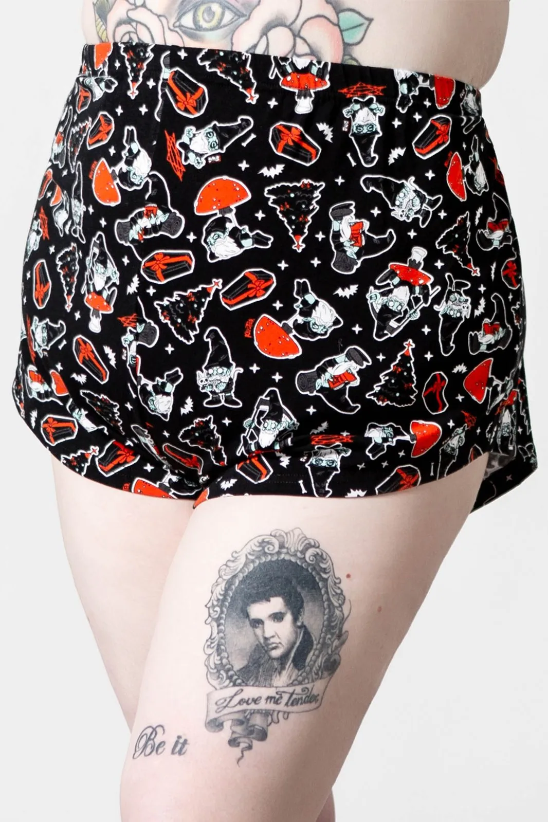 Killstar Gnomies PJ Shorts Christmas