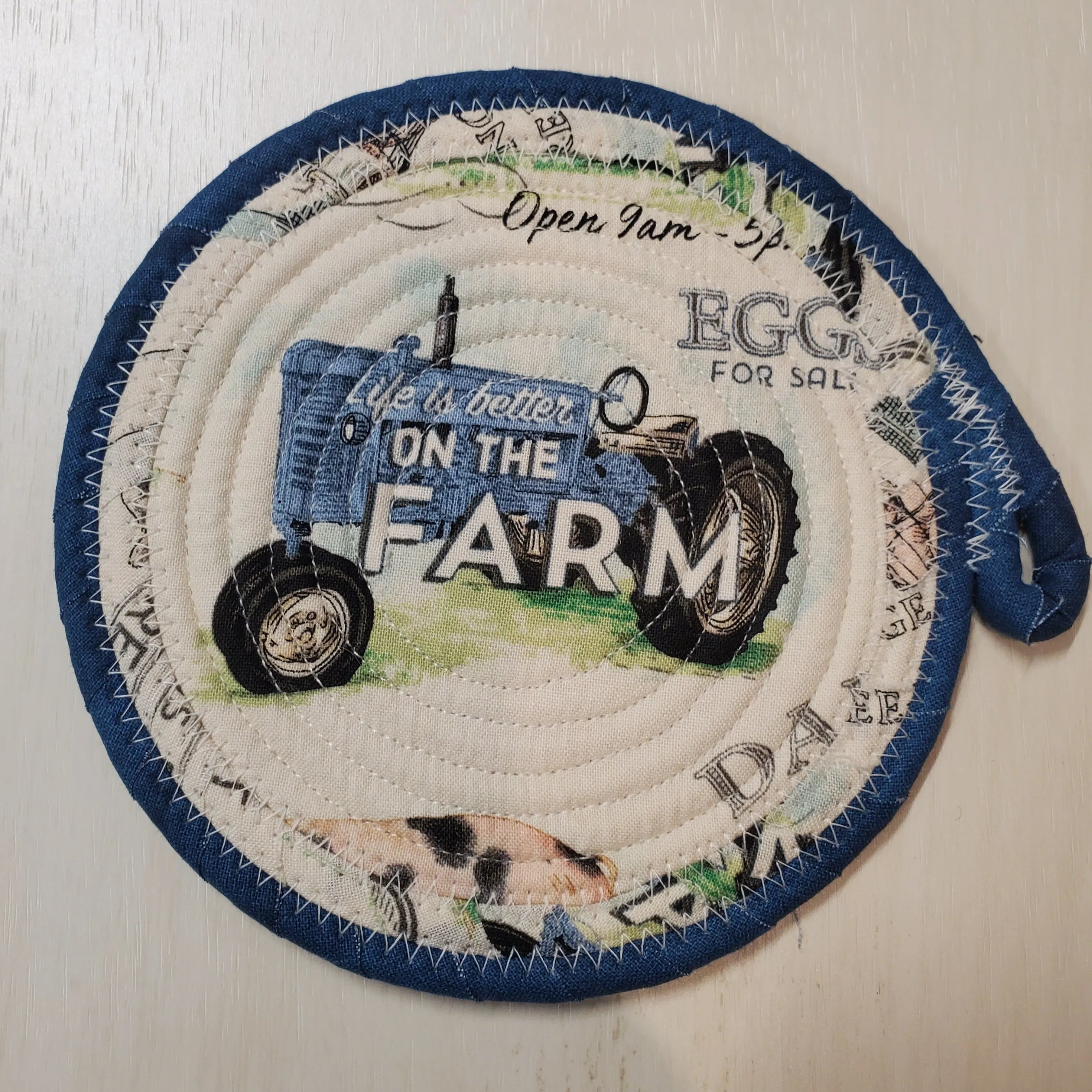 Large 5 1/4" Farm Coasters