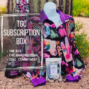 Last Month's TGC Subscription Box