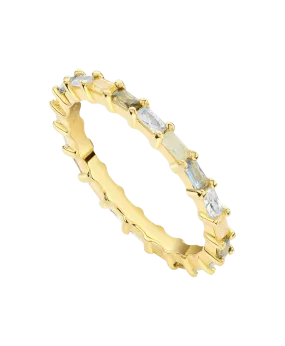 Lilja Ring Multi 18ct Gold Plated