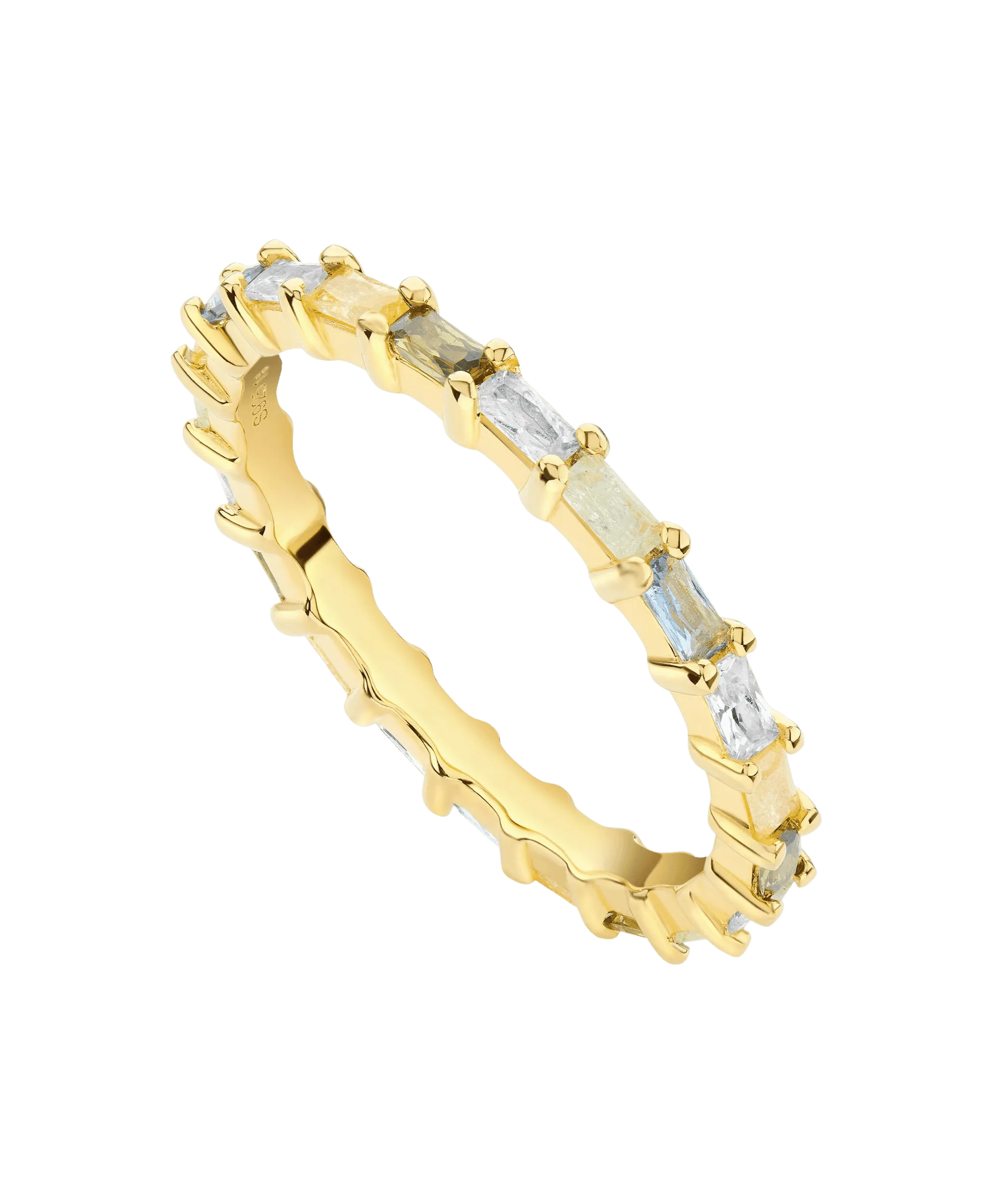 Lilja Ring Multi 18ct Gold Plated