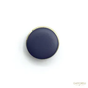 Matt Buttons with Golden Decoration on Borders - Art. 7299