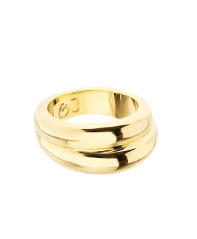 Meja Ring 18ct Gold Plated