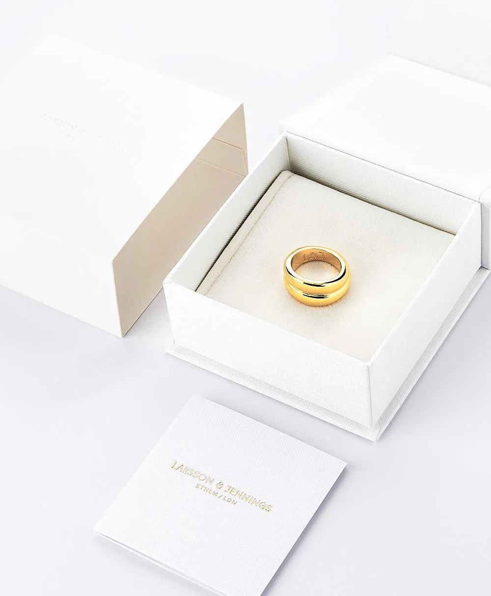 Meja Ring 18ct Gold Plated