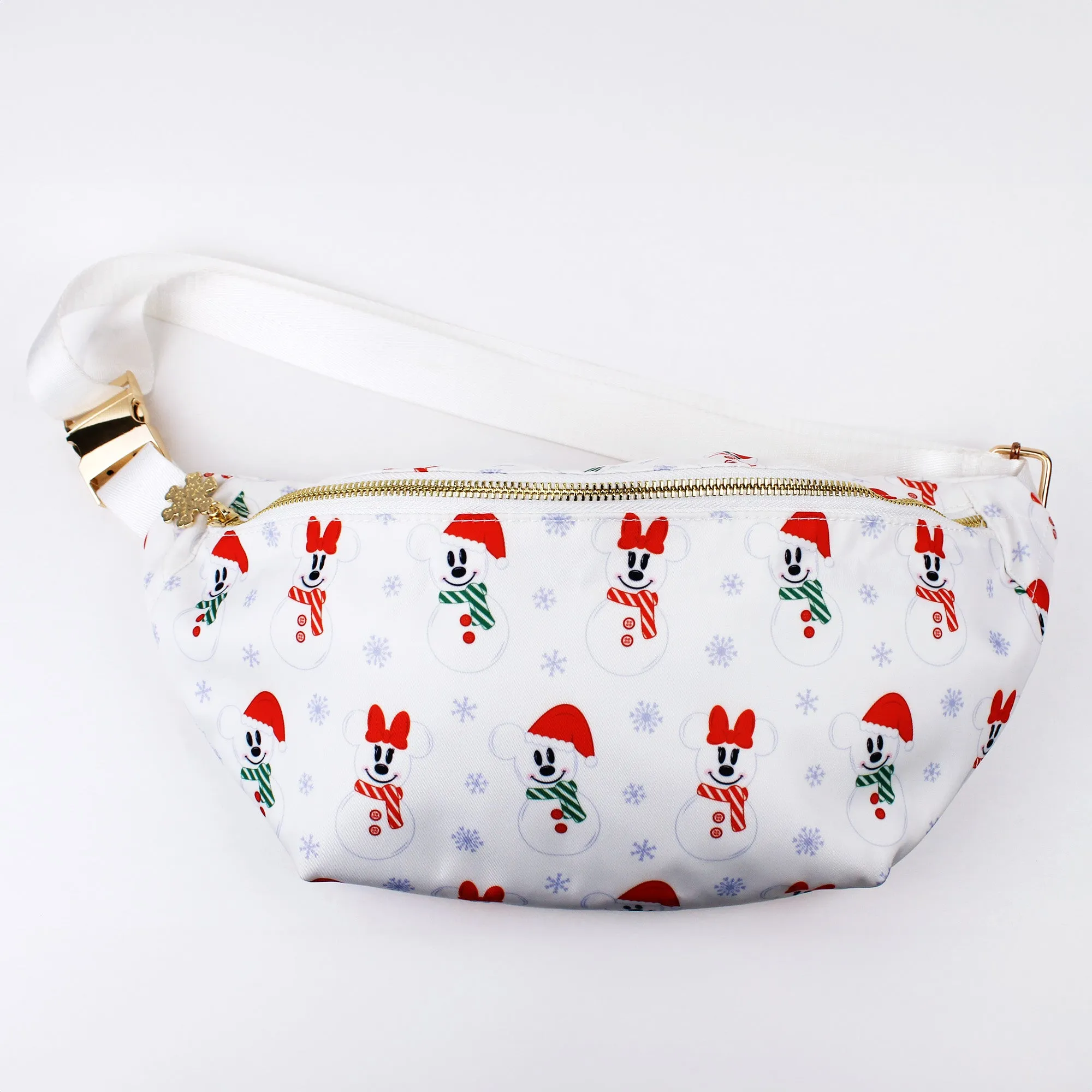 Mickey and Minnie Snowman Scented Fanny Pack