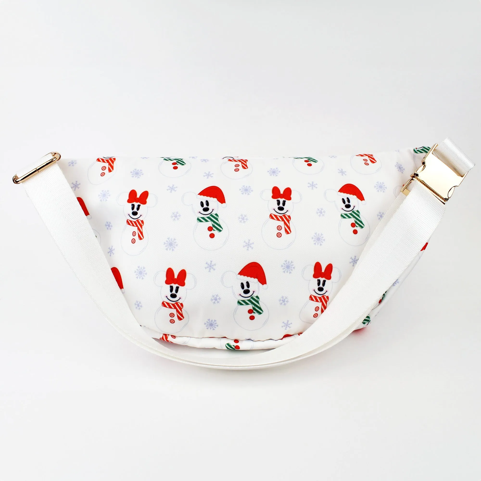 Mickey and Minnie Snowman Scented Fanny Pack