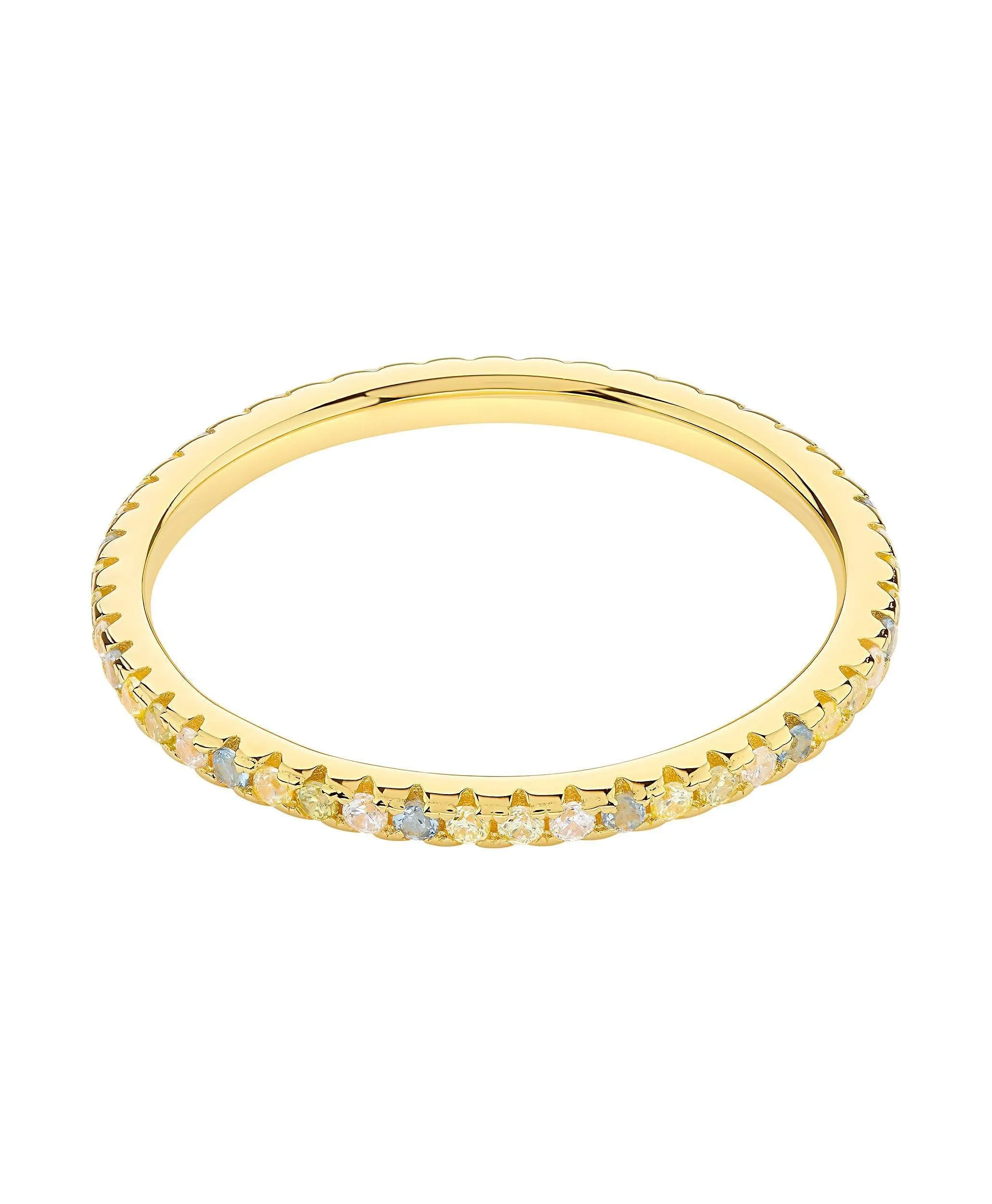 Mila Ring Multi 18ct Gold Plated