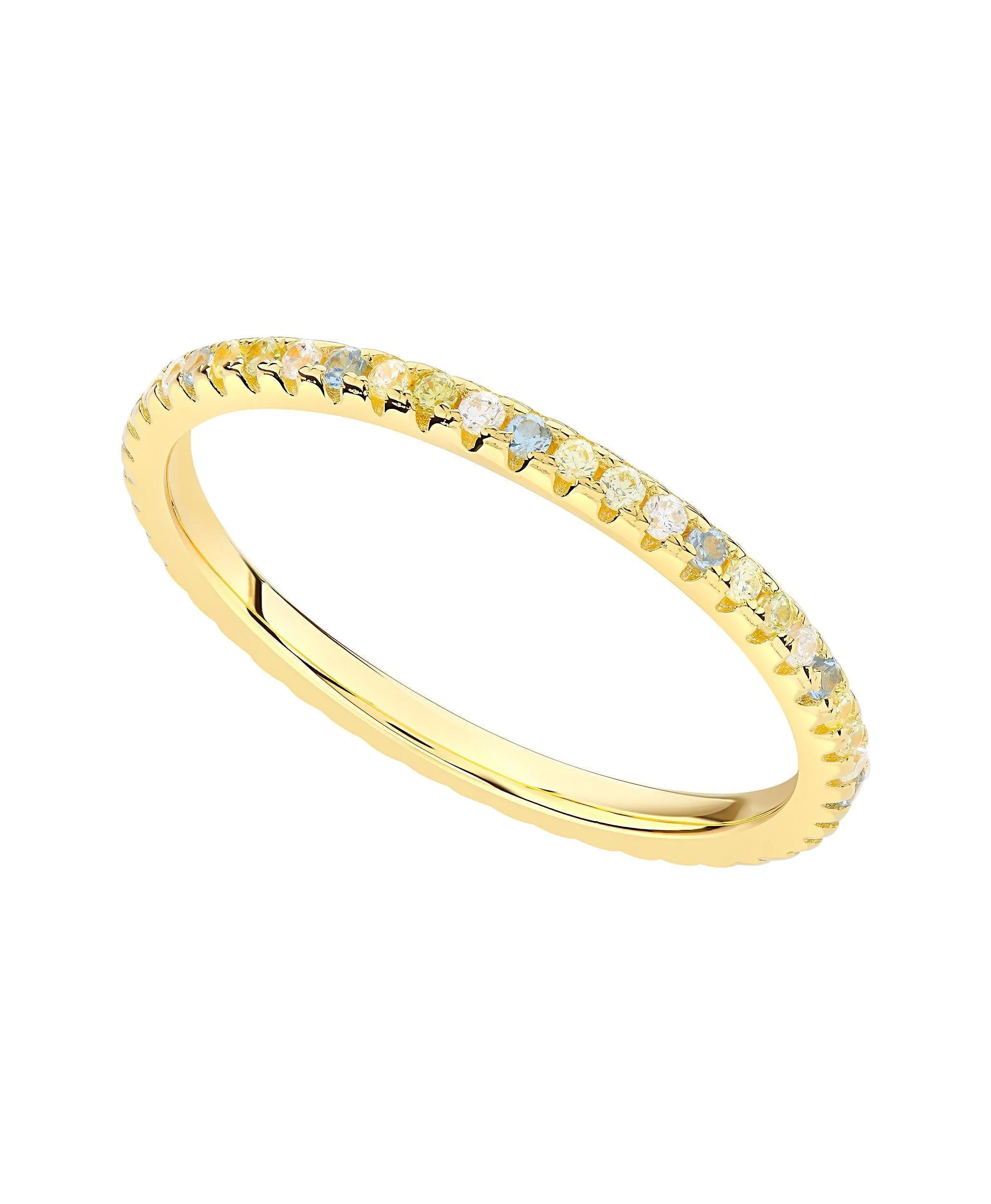 Mila Ring Multi 18ct Gold Plated