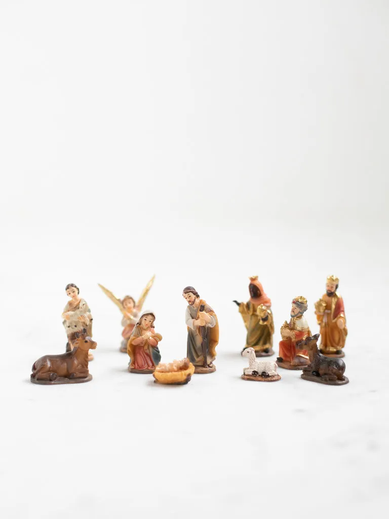 Miniature Nativity Set