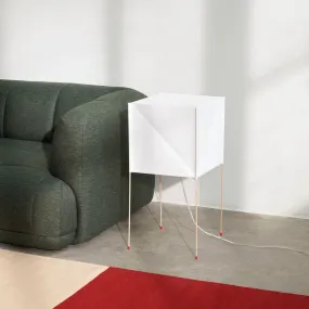 Paper Cube Floor Lamp _ White