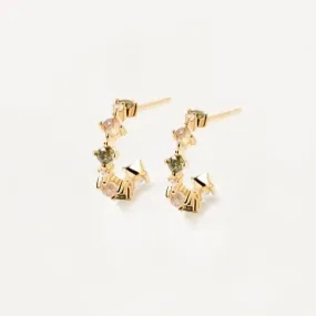 PD Paola Glory Hoop Earrings, Gold