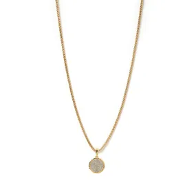 Piccolo Men's Charm Necklace - Gold