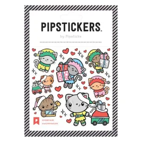 Pipsticks Ex-purrt Elves Holiday Stickers