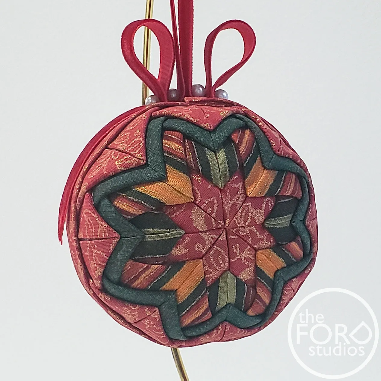 QUILTED ORNAMENTS  by Rachel Gibson