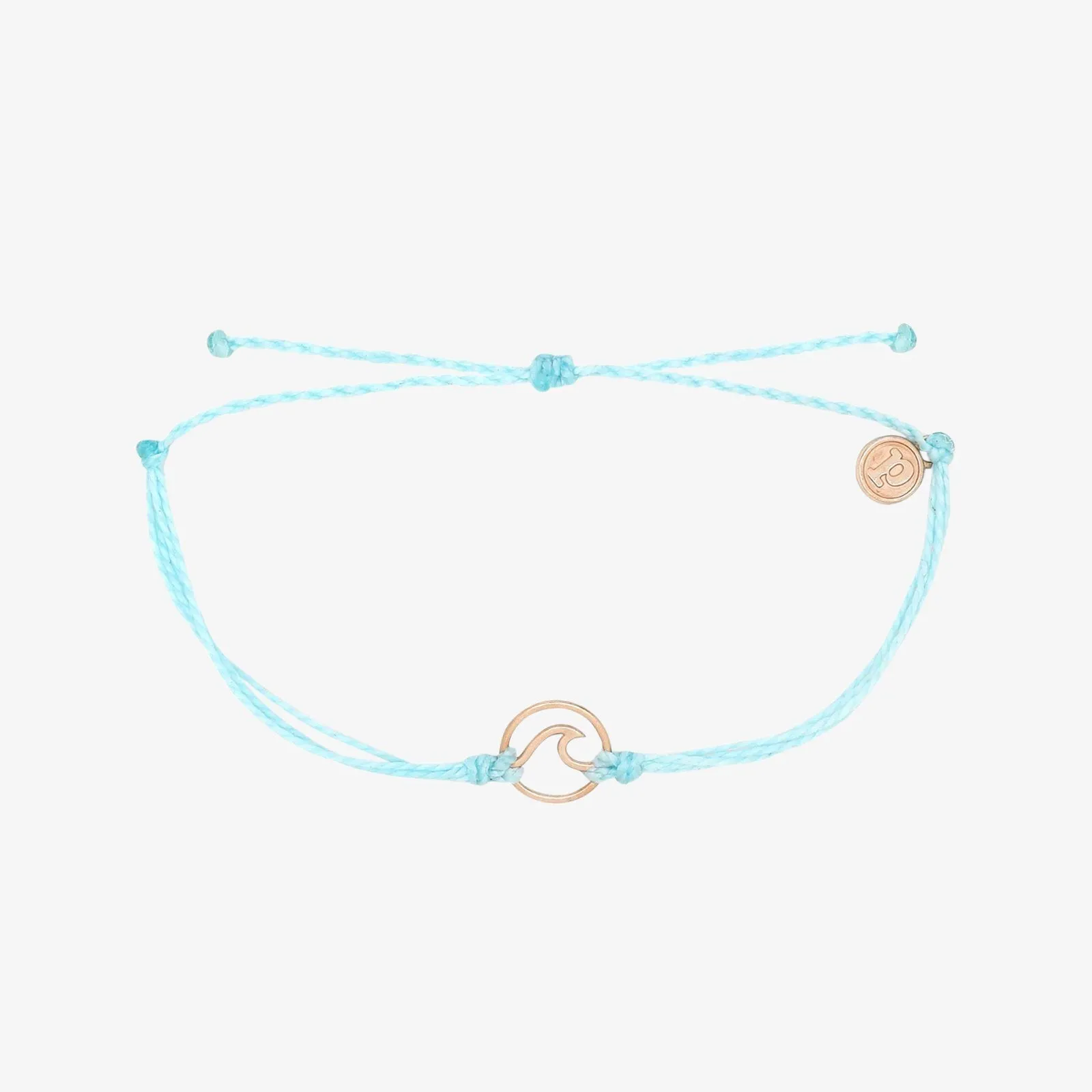 Rose Gold Wave Charm