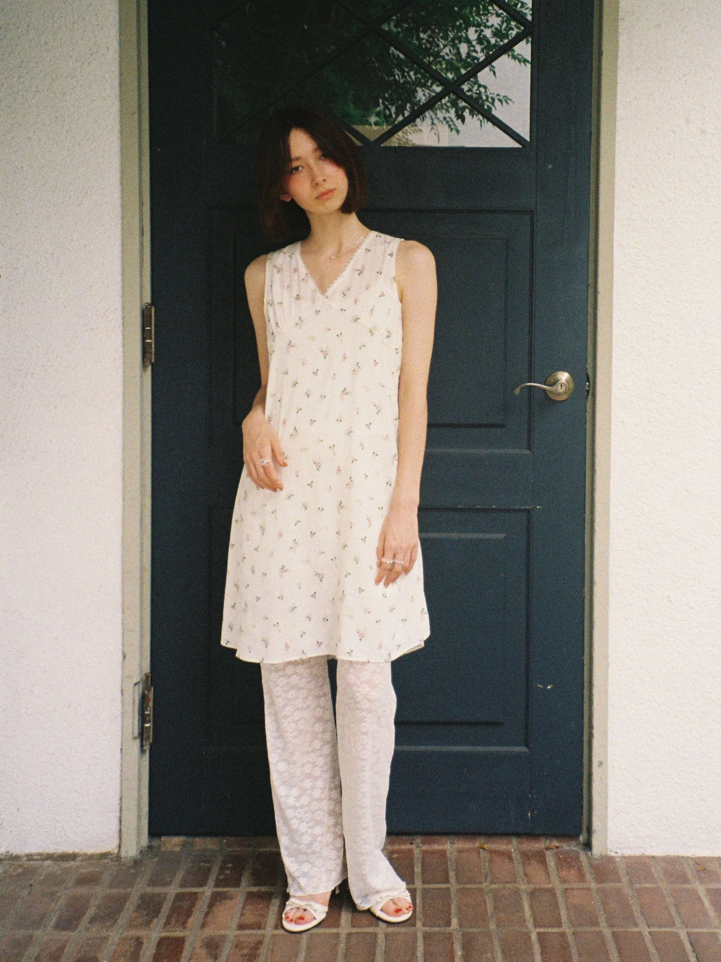 Scented Flowers Mini Dress