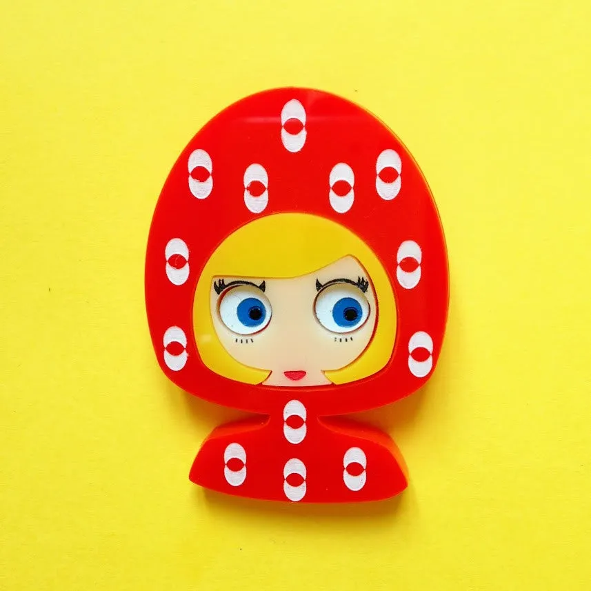 SUZIE Acrylic brooch