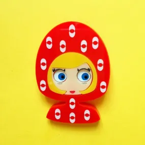 SUZIE Acrylic brooch