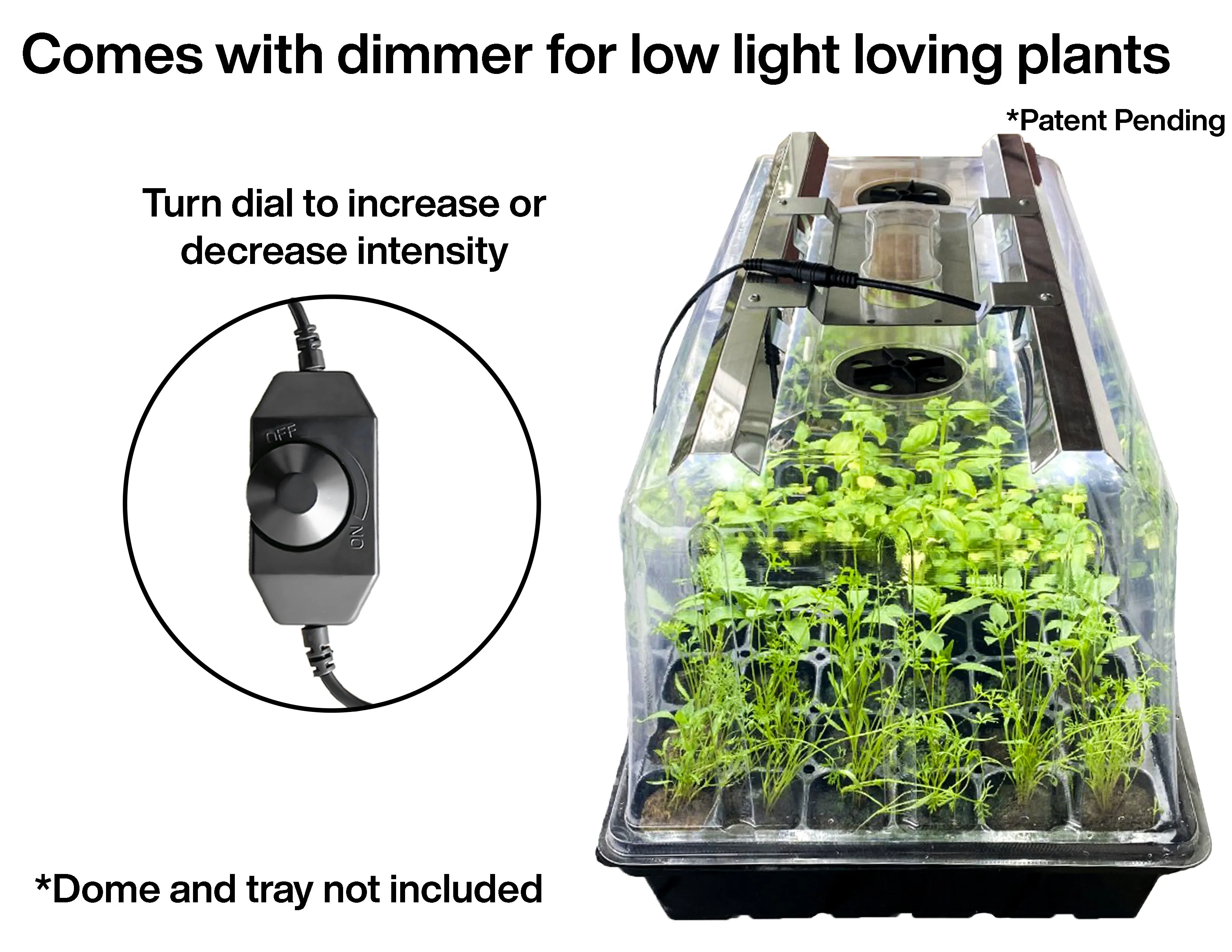 Viagrow 1020 Seedling Station LED, Full-Spectrum Grow Light for Germinating Seeds (Case of 12)