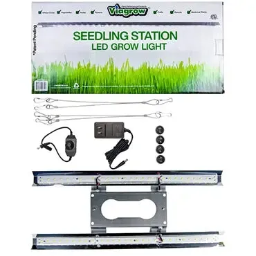 Viagrow 1020 Seedling Station LED, Full-Spectrum Grow Light for Germinating Seeds (Case of 12)