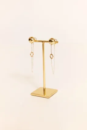 VOVO EARRINGS GOLD AND SILVER